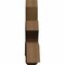 Ekena Millwork Davenport Rough Sawn Timber Gable Bracket, Western Red Cedar, 48"W x 30"H x 6"D x 6"F, 15/12 Pitch GBW048X30X0606DAV00RWR - alternate 2